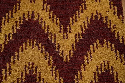 Modern Collection 9' 8'' X 2' 8'' Runner Rug Rug, All-Over 100% Wool Carpet for Home Décor, Foyer and Hallway