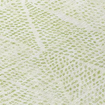 Addison Rugs Chantille ACN591 Aloe 1'8" x 2'6" Indoor Outdoor Area Rug, Easy Clean, Machine Washable, Non Shedding, Bedroom, Living Room, Dining Room, Kitchen, Patio Rug