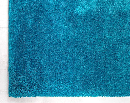 Unique Loom Solo Collection Area Rug - Calabasas (5' 3" x 7' 7" Rectangle, Turquoise)