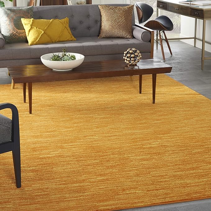 Nourison Home Nourison Essentials Sunburst 7' x 10' Area Rug - Easy Clean, Non Shedding, Bed Room, Living Room, Dining Room, Kitchen (7' x 10')