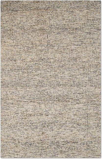 Hand Tufted Wool ECO-Friendly Area Rugs - 8'x10', Rectangle Shape, Light Green, Solid Plain Design, High Pile Thick Handmade Area Rugs for Living Room, Bed Room (KWC111)
