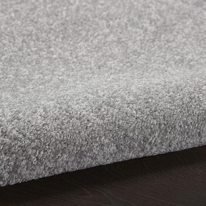 Nourison Home Nourison Essentials Silver Grey 12' x 15' Area Rug - Easy Clean, Non Shedding, Bed Room, Living Room, Dining Room, Kitchen (12' x 15')