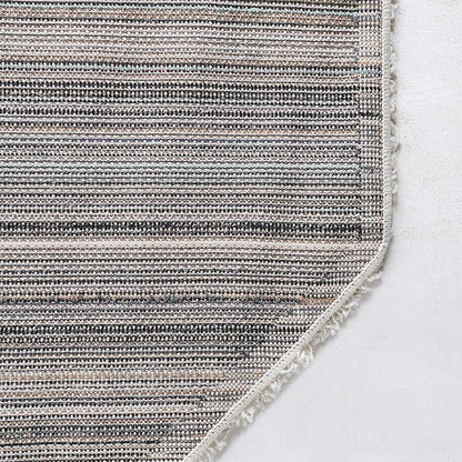 Unique Loom Solid Shag Collection Area Rug (4' Octagon, Snow White)