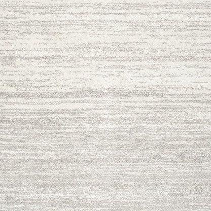 SAFAVIEH Area Rug 4x6 - Adirondack Collection - Ivory & Silver, Modern Ombre Design, Non Shedding & Easy to Clean, Ideal for Living Room, Bedroom, Office, Dining Space (ADR113B)