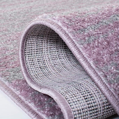 SAFAVIEH Area Rug 3x5 - Adirondack Collection - Purple & Green, Modern Ombre Design, Non Shedding & Easy to Clean, Ideal for Living Room, Bedroom, Office, Dining Space (ADR113V)