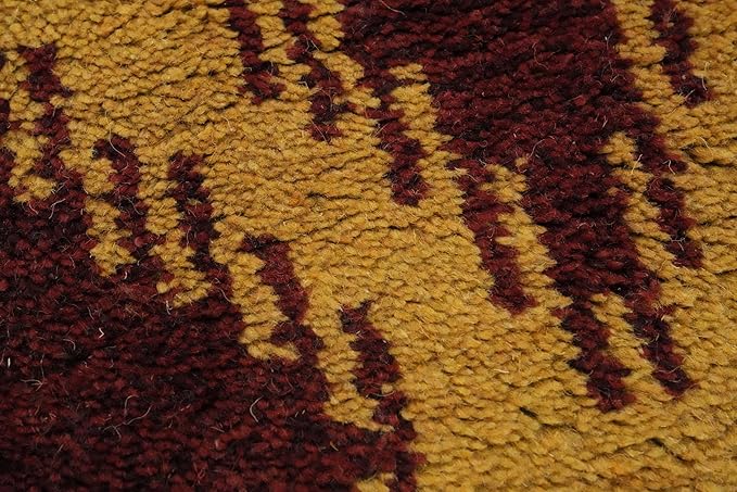 Modern Collection 9' 8'' X 2' 8'' Runner Rug Rug, All-Over 100% Wool Carpet for Home Décor, Foyer and Hallway