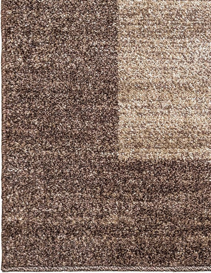 Rugs.com Angelica Collection Rug – 6 Ft Runner Light Brown Medium-Pile Rug Perfect for Hallways, Entryways