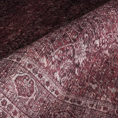 Fame Rugs Turkish Rug. Washable Vintage Oriental Antique Inspired Traditional Doormat Small Modern Area Rugs Luxury Entryway Entry Bedroom Bathroom Kitchen (395RR, 4'9 x 6'9)