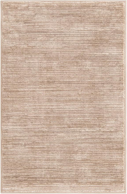 Unique Loom Finsbury Collection Area Rug - Kate (2' x 3' 1" Rectangle, Beige/ Ivory)