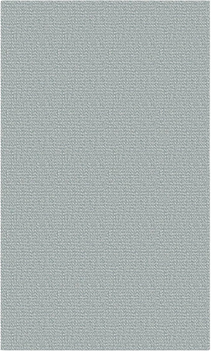 EARTHALL Washable Area Rug 3x5 Ft Non Slip Rugs for Entryway, Non Slip Braided Throw Rugs Door Mat Indoor Outdoor Entrance, Cotton Woven Carpet for Kitchen Foyer Front Door, Turquoise/Gray