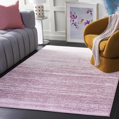 SAFAVIEH Adirondack Collection Area Rug - 5'1" x 7'6", Cream & Purple, Modern Ombre Design, Non Shedding & Easy to Clean, Ideal for Living Room, Bedroom, Office, Dining Space (ADR113L)
