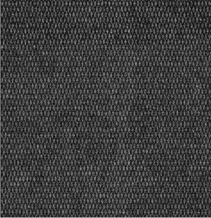 Ottomanson Commercial Scrape Rib Entry Mat – Heavy Duty Ribbed Floor Mat for High Traffic – Non Slip Rubber Back, Waterproof – Indoor Outdoor Use for Offices, Schools, Lobbies, 2'7" x 25', Black
