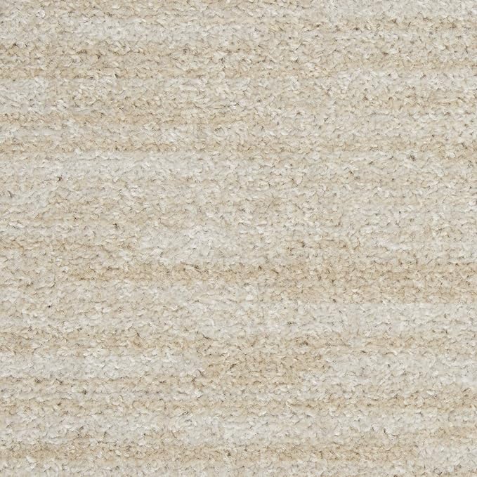 Nourison Home Nourison Essentials Ivory Beige 5' x Square Area Rug - Easy Clean, Non Shedding, Bed Room, Living Room, Dining Room, Kitchen (5' x Square)