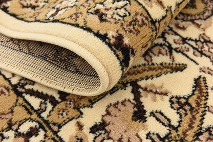 Unique Loom Espahan Collection Area Rug - Cape Cod (2' 7" x 10' Runner, Ivory/ Beige)