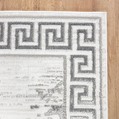 GLORY RUGS Area Rugs Marble 5x7 Cream Gray Carpet Modern Abstract Rug Living Room Dining Bedroom Rug