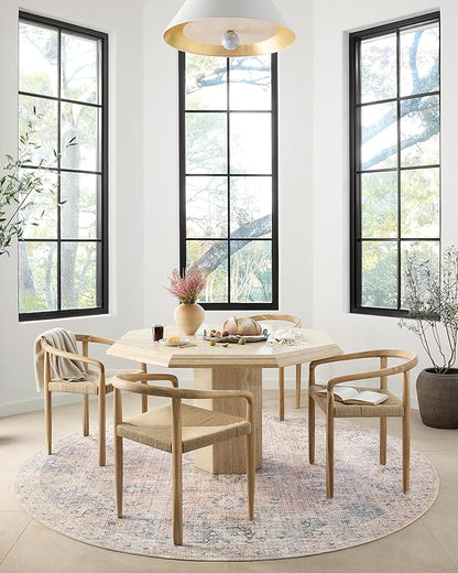 Loloi II Skye Collection SKY-01 Blush/Grey 2'-3" x 3'-9" Accent Rug
