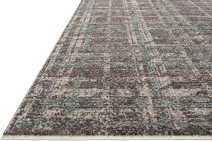 Loloi Angela Rose Ember Collection EMB-08 Espresso/Multi 2'-7" x 7'-6" Runner Rug