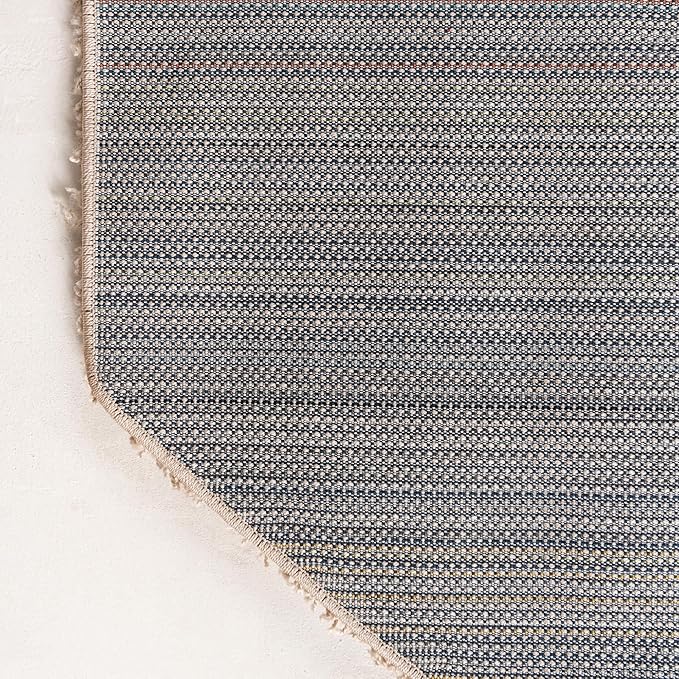 Unique Loom Solid Shag Collection Area Rug (6' 1" Octagon, Taupe)
