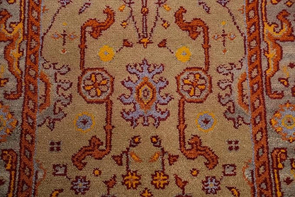 Transitional Collection 5' 2'' X 3' 1'' Rug Rug, All-Over 100% Wool Carpet for Home Décor, Foyer and Hallway