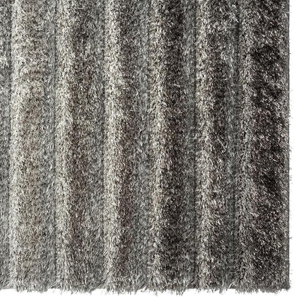 LUXE WEAVERS Lantanas Collection 7119 Grey 5x7 Modern Geometric Area Rug