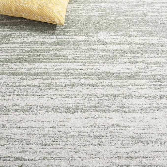 SAFAVIEH Area Rug 11x15 - Adirondack Collection - Large - Sage & Ivory, Modern Ombre Design, Non Shedding & Easy to Clean, Ideal for Living Room, Bedroom, Office, Dining Space (ADR113X)