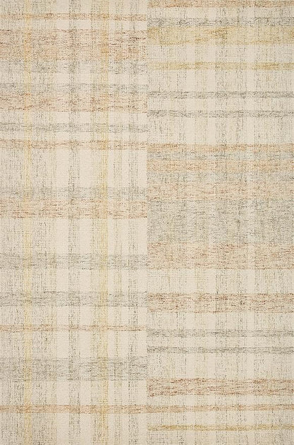 Loloi Chris Loves Julia Chris Collection CHR-04 Natural/Multi 2'-6'' x 9'-9'', .50" Pile Height, Runner Rug
