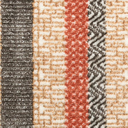 Nourison Home Nordic Multicolor 2' x 6' Area Rug - Easy Clean, Non Shedding, Bed Room, Living Room, Dining Room, Kitchen (6' Runner)