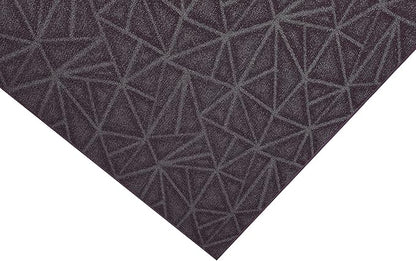Furnish my Place Geometrical Pattern Indoor/Outdoor Refine Purple Rug, Abstract Area Rug, Runner Rug, Hallway Entry Carpet, Contemporary Rug for Living Room, Dining Room, Made in USA - 2' x 12'