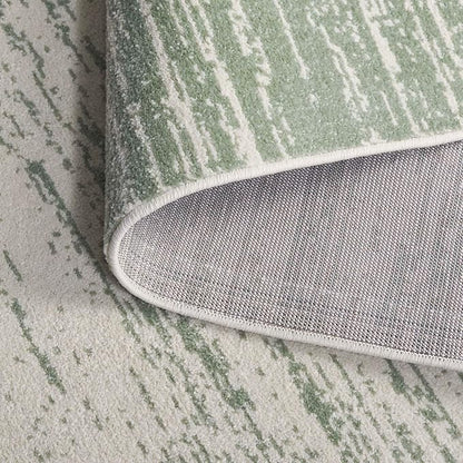 SAFAVIEH Adirondack Collection Runner Rug - 2'6" x 14' Runner, Sage & Ivory, Modern Ombre Design, Non Shedding & Easy to Clean, Ideal for Hallway, Foyer, Kitchen, Entryway, Bedroom (ADR113X)