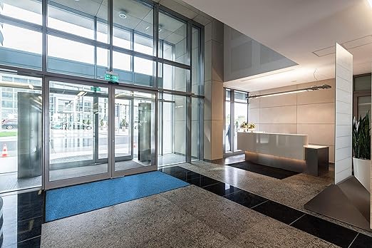 WaterHog Diamond | Commercial-Grade Entrance Mat with Rubber Border – Indoor/Outdoor, Quick Drying, Stain Resistant Door Mat (Evergreen, 3' x 5')