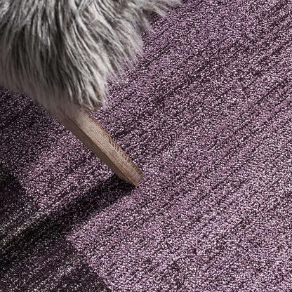 Rugs.com Angelica Collection Rug – 10 Ft Runner Violet Medium Rug Perfect for Hallways, Entryways