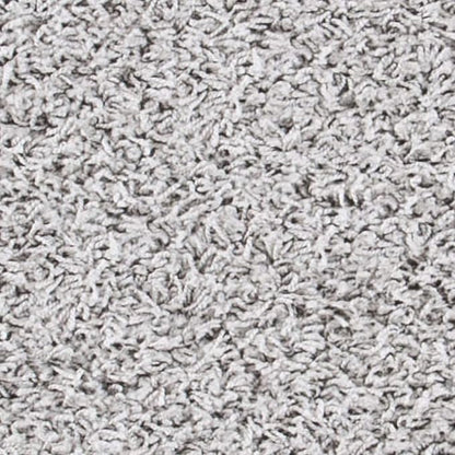 SAFAVIEH Dallas Shag Collection Area Rug - 8' Square, Grey & Ivory, Trellis Design, Non-Shedding & Easy Care, 1.5-inch Thick Ideal for High Traffic Areas in Living Room, Bedroom (SGD257G)