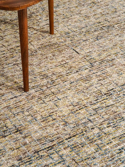 Hand Tufted Wool ECO-Friendly Area Rugs - 8'x10', Rectangle Shape, Light Green, Solid Plain Design, High Pile Thick Handmade Area Rugs for Living Room, Bed Room (KWC111)