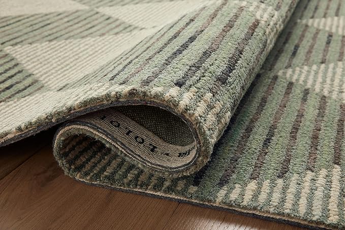 Loloi Chris Loves Julia Francis Collection FRA-01 Spa/Granite 2'-0" x 5'-0" Accent Rug