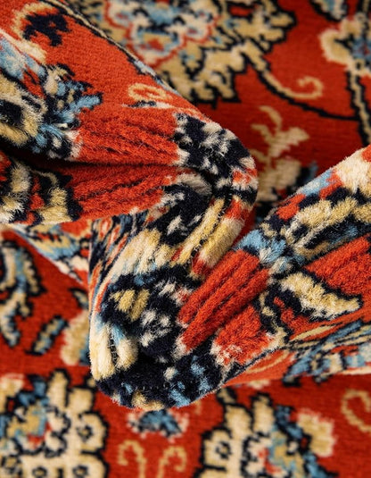 Unique Loom Sialk Hill Collection Area Rug - Washington (2' 2" x 3' 1" Rectangle Terracotta/Cream)