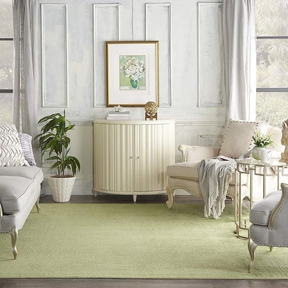 Nourison Home Nourison Essentials Green 9' x 12' Area Rug - Easy Clean, Non Shedding, Bed Room, Living Room, Dining Room, Kitchen (9' x 12')