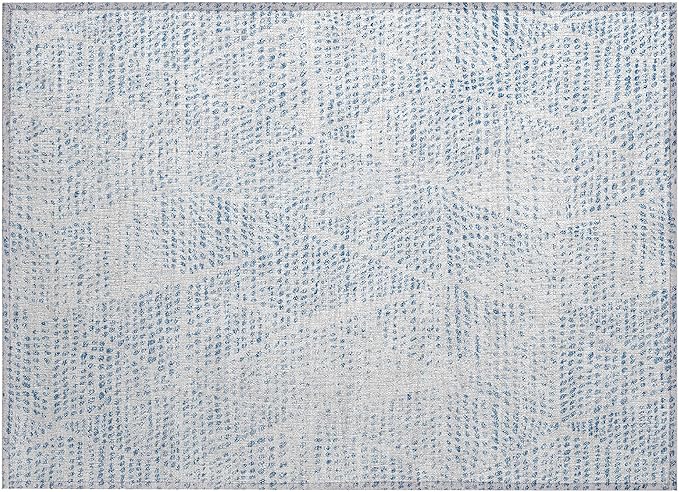 Addison Rugs Chantille ACN591 Denim 1'8" x 2'6" Indoor Outdoor Area Rug, Easy Clean, Machine Washable, Non Shedding, Bedroom, Living Room, Dining Room, Kitchen, Patio Rug