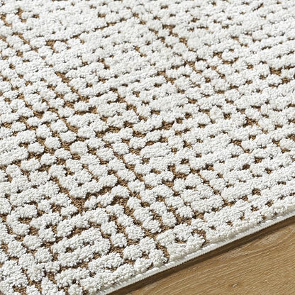 Livabliss x Our PNW Home Cascade Minimalist Area Rug, 5'3" x 7', Brown