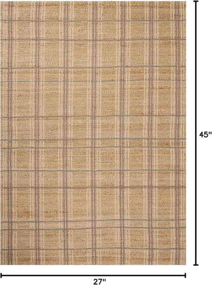 Loloi Chris Loves Julia Judy Collection JUD-02 Natural/Stone 2'-3" x 3'-9" Accent Rug