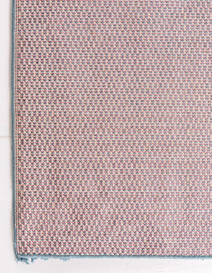 Unique Loom Davos Shag Collection Area Rug - Solid (2' 7" x 20' Runner, Marine Blue)