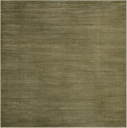 Unique Loom Finsbury Collection Area Rug - Kate (7' 10" Square, Green)