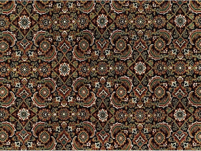 Blue Denser Weave All Over Fish Pattern Heritta Design Soft Vibrant Wool Hand Knotted Rug(7'10"x10')
