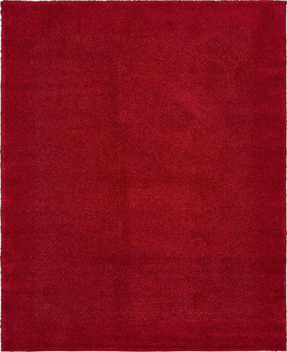 Unique Loom Solo Collection Area Rug - Calabasas (10' x 13' Rectangle, Red)