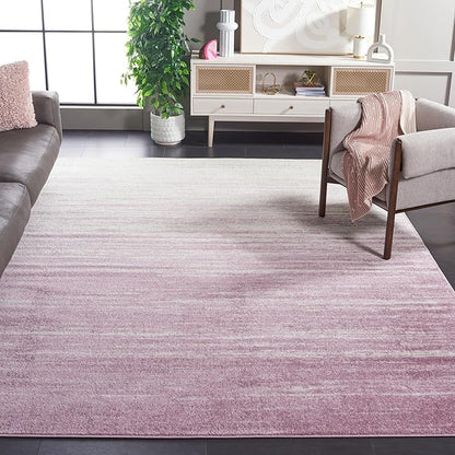SAFAVIEH Area Rug 9x12 - Adirondack Collection - Large - Cream & Purple, Modern Ombre Design, Non Shedding & Easy to Clean, Ideal for Living Room, Bedroom, Office, Dining Space (ADR113L)