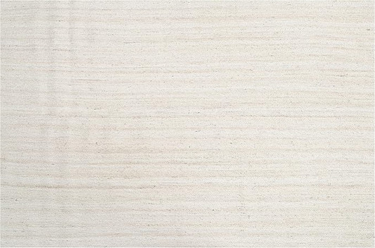 Hausattire Hand Woven Jute Braided Rug, 4'x6' – Off White, Reversible Boho Entry Area Rugs for Kitchen, Living Room I Farmhouse Indoor Outdoor Decorative Floor Rug, 48x72 Inches