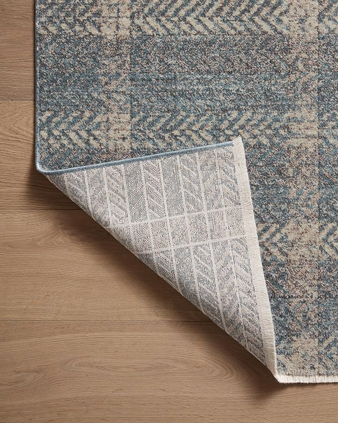 Loloi Angela Rose Ember Collection EMB-03 Blue/Beige 11'-6" x 15'-7" Area Rug