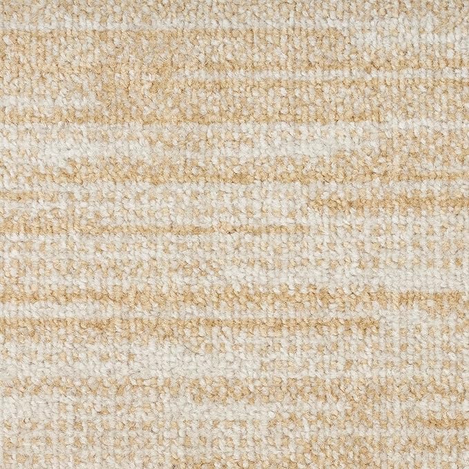 Nourison Home Nourison Essentials Ivory Gold 5' x 7' Area Rug - Easy Clean, Non Shedding, Bed Room, Living Room, Dining Room, Kitchen (5' x 7')