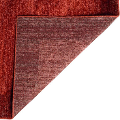 Rugs.com Angelica Collection Rug – 10' x 13' Terracotta Medium Rug Perfect for Living Rooms, Large Dining Rooms, Open Floorplans