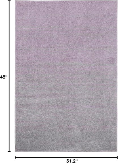 SAFAVIEH Adirondack Collection Accent Rug - 2'6" x 4', Purple & Green, Modern Ombre Design, Non Shedding & Easy to Clean, Ideal for Front Door, Kitchen, Entryway, Accent Space (ADR113V)