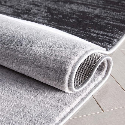 Well Woven Dulcet Bingo Grey Modern Geometric 5'3" x 7'3" Area Rug